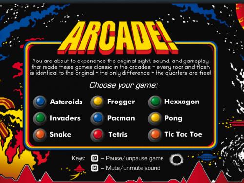 Arcade! Classic Arcade Pack 3.7.0 - Download 3.7.0