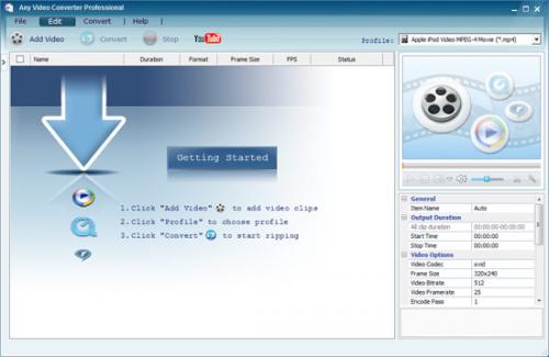 Any Video Converter - Download 3.25