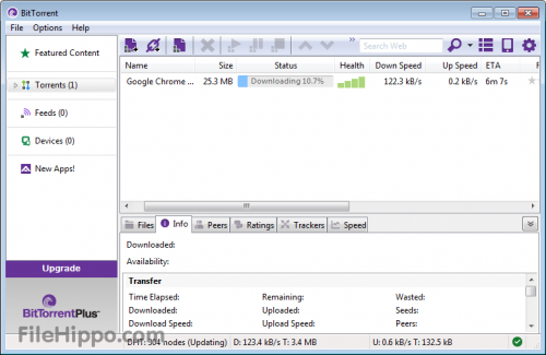 BitTorrent 7.0 - Download 7.0